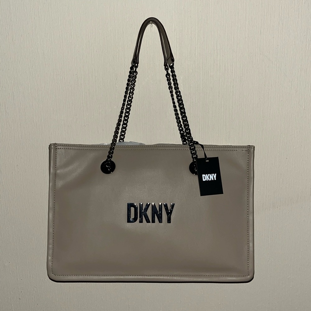 Beige DKNY Medium Tote Bag